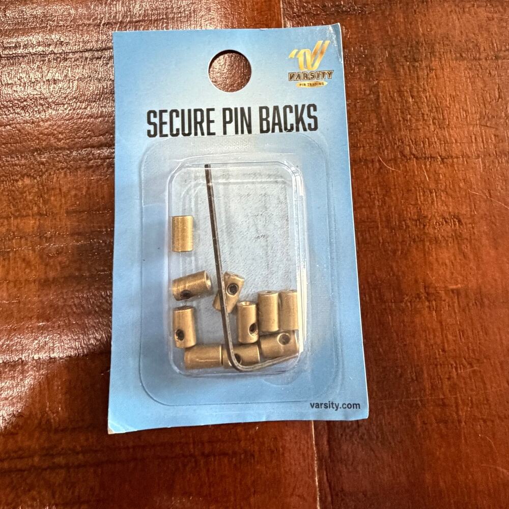 Locking Pin Backs - Varsity Brand - NIP
